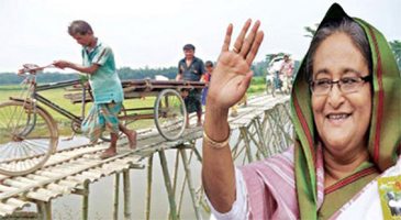 ২ বছরে দেশকে বাঁশের সাঁকো-মুক্ত করার নির্দেশ প্রধানমন্ত্রী